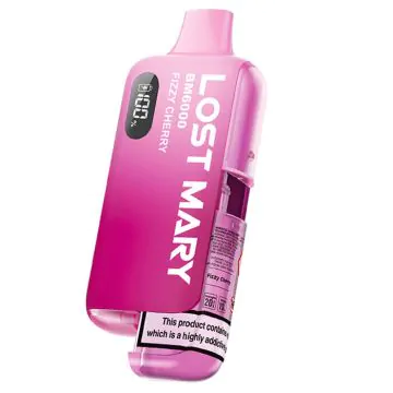 FIZZY CHERRY - UK - LOST MARY - BM6000 - REFILLABLE KIT - 5 Pack