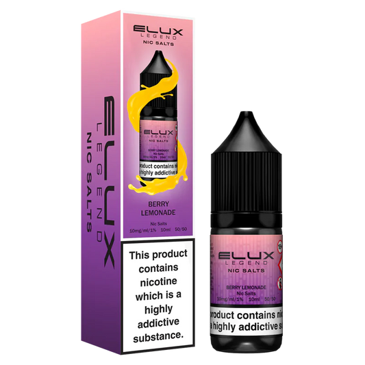 BERRY LEMONADE -  ELUX LEGEND - 20mg LIQUID - 10 PACK