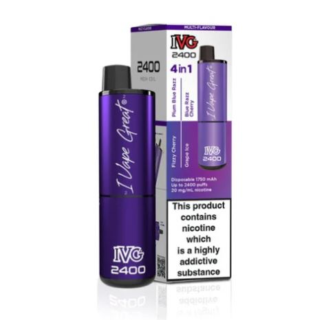 IVG 2400 Purple Edition (Pack Of 5)