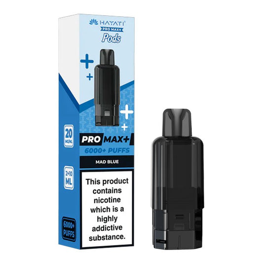 MAD BLUE - UK - HAYATI 6000 - POD - 5 Pack
