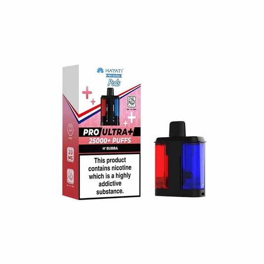 H` BUBBA - UK - HAYATI 25000 - POD - 5 Pack