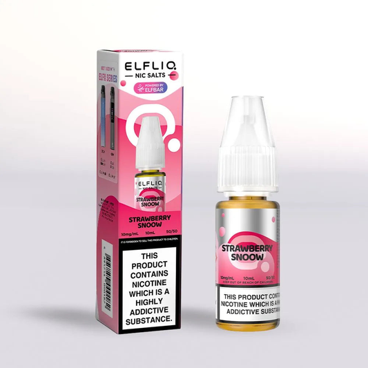 STRAWBERRY SNOOW - UK - ELFLIQ - 10mg LIQUID - 10 PACK