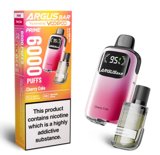 Argus Bar 6000 Cherry Cola