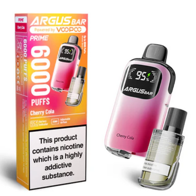 Argus Bar 6000 Cherry Cola