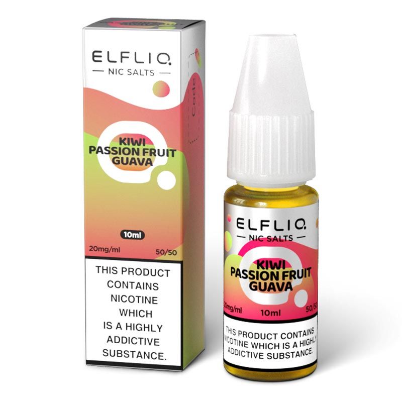 Elf Liq Kiwi Passion Fruit Guava (Pack Of 10) Elf Liq Kiwi Passion Fruit Guava (Pack Of 10)