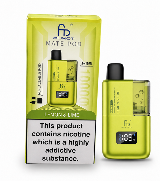 LEMON LIME - UK - FUMOT - MATE KIT-  5 Pack