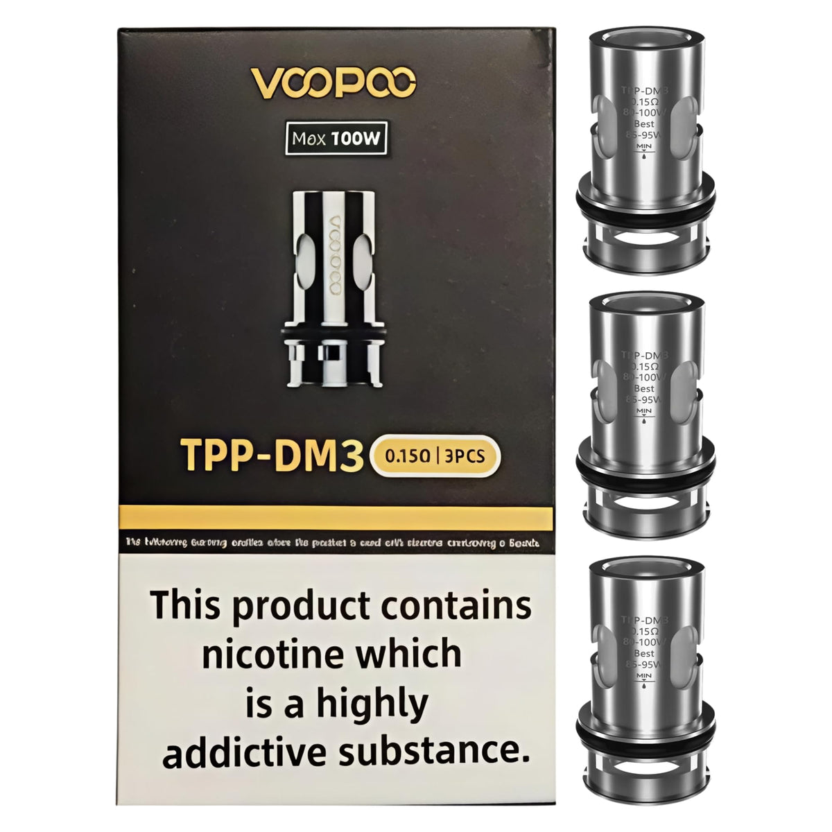 TPP DM3 0.15Ω COIL - VOOPOO - 1 PACK