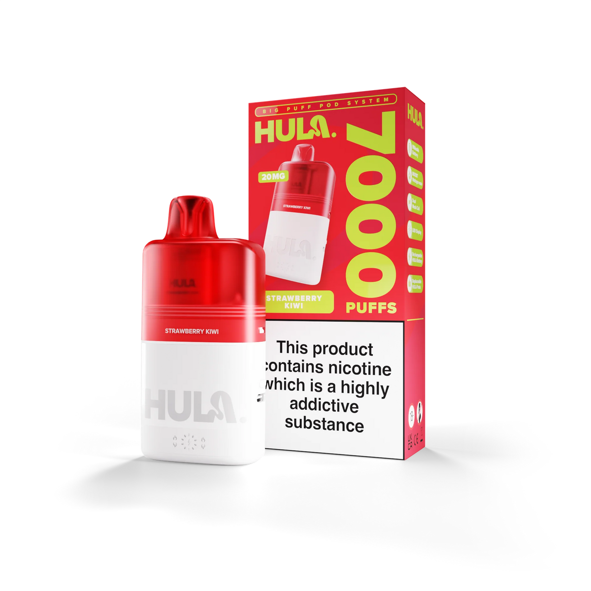 STRAWBERRY KIWI - UK - HULA - KIT - 10 Pack