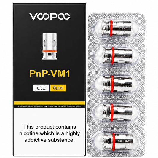 PNP VM1 0.3Ω COIL - VOOPOO - 10 PACK