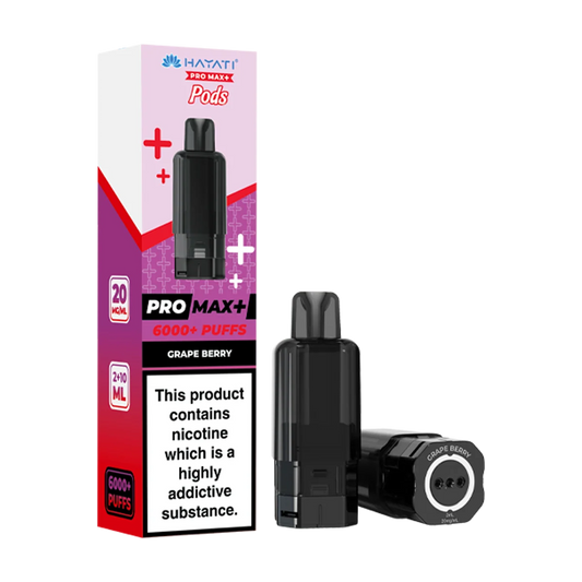 GRAPE BERRY - UK - HAYATI 6000 - POD - 5 Pack
