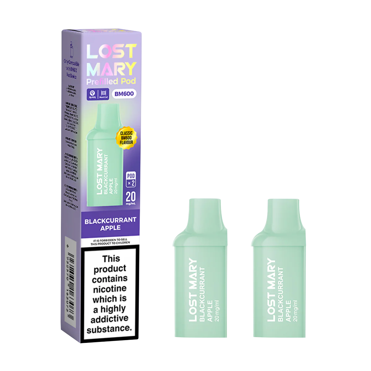 Lost Mary BM600 Blackcurrant Apple (Pack Of 10)