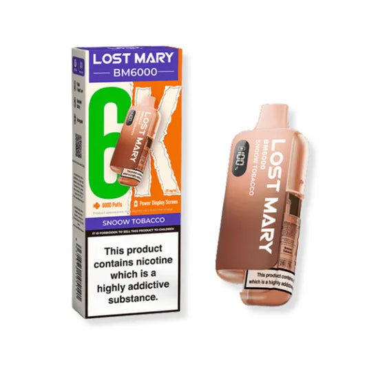 Lost Mary BM6000 Snow Tobacco