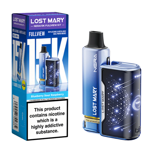 Lost Mary Nera 15K Full Kit - Blue Sour Raspberry