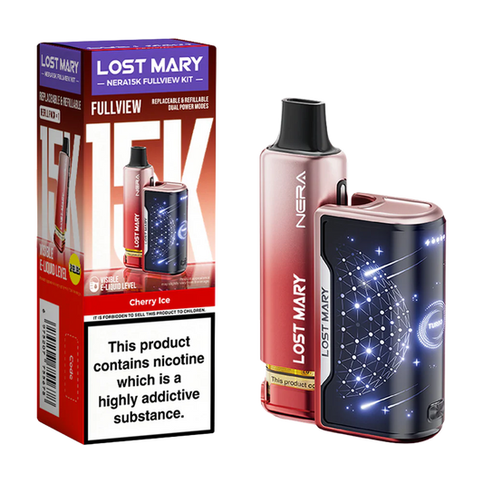 Lost Mary Nera 15K Full Kit - Cherry Ice Cream