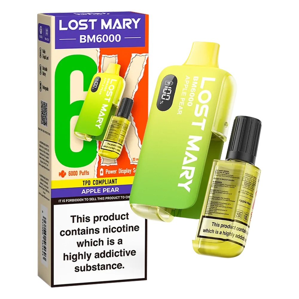 Lost Mary 6K Apple pear