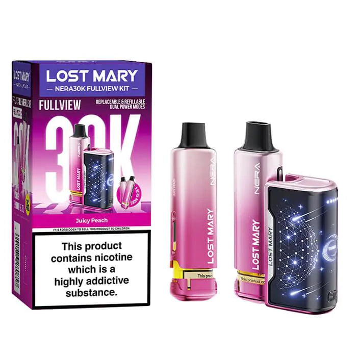 Lost Mary Nera 30K Juicy Peach Disposable Kit 🇮🇪 Irish