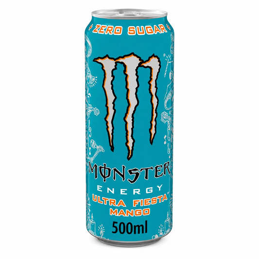 ULTRA FIESTA MANGO - MONSTER ENERGY - 500ML - CAN- 24 Pack