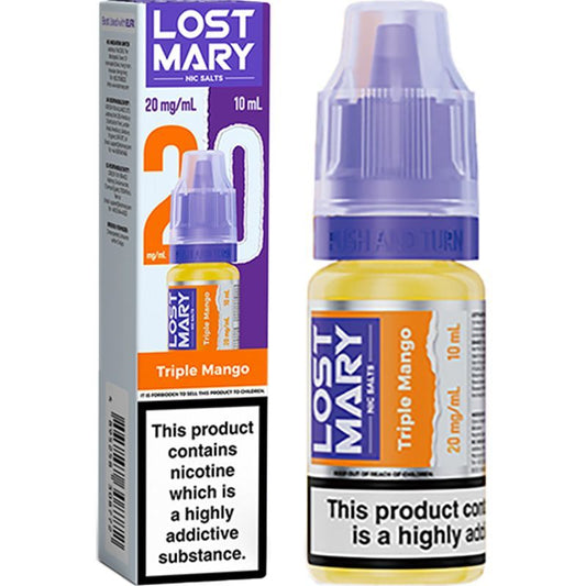 TRIPLE MANGO 20mg LOST MARY LIQUID - 10 PACK