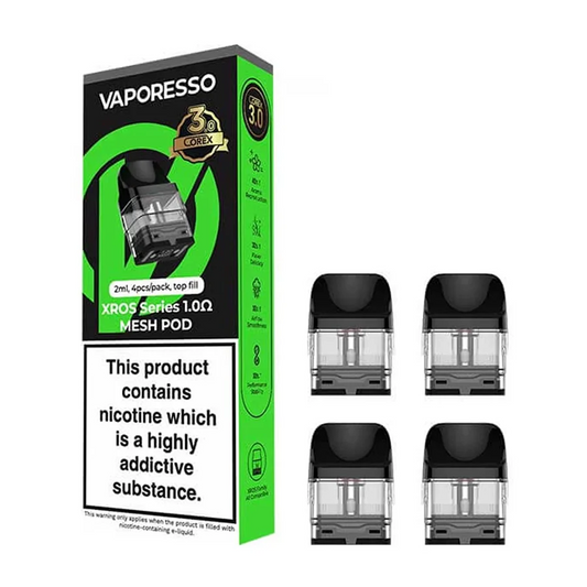 XROS SERIES 1.0Ω - 2ML POD  - VAPORESSO - 1 PACK