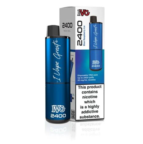 IVG 2400 Blue Raspberry Ice (Pack Of 5)