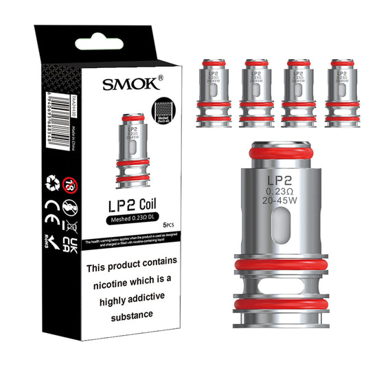 LP2 - MESHED 0.23Ω DL COIL - SMOK - 1 PACK