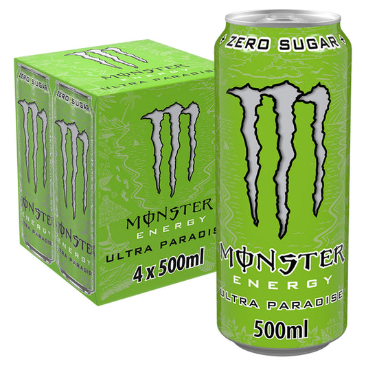 ULTRA PARADISE - MONSTER ENERGY - 500ML - CAN - (6 x 4) Pack