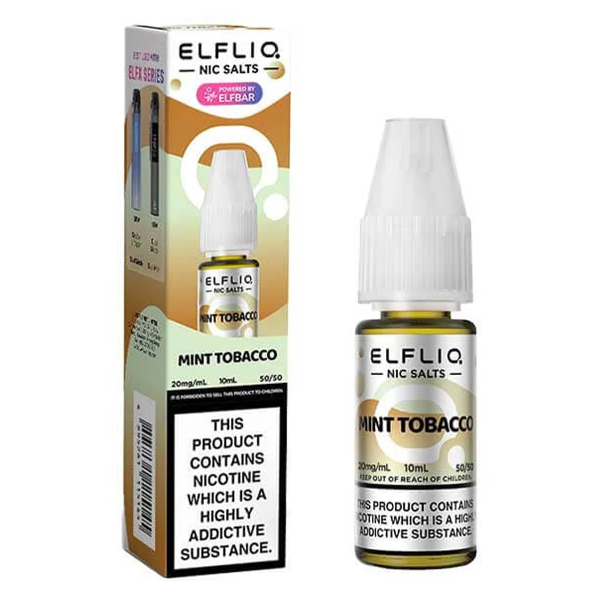 Mint Tobacco - UK - ELFLIQ - 10mg LIQUID - 10 PACK