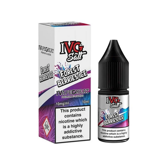 FOREST BERRIES ICE - IE - IVG SALT - 10mg LIQUID - 10 PACK
