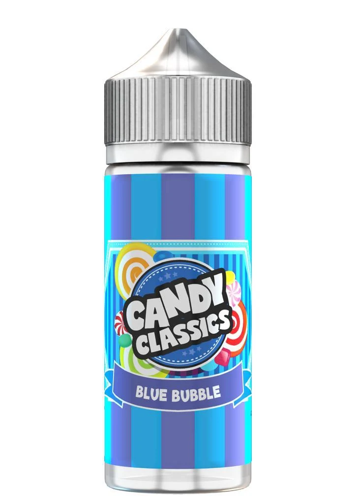 BLUE BUBBLE -  UK - CANDY CLASSICS -  100ml LIQUID - 1 PACK