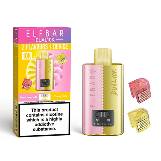 FIZZY EDITION - UK - ELFBAR DUAL 10K - REFILLABLE KIT - 5 Pack