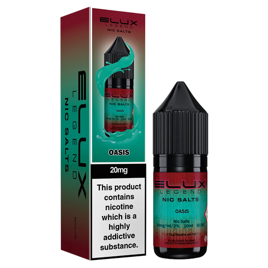 OASIS -  ELUX LEGEND - 10mg LIQUID - 10 PACK