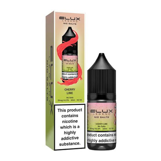 CHERRY LIME -  ELUX LEGEND - 10mg LIQUID - 10 PACK