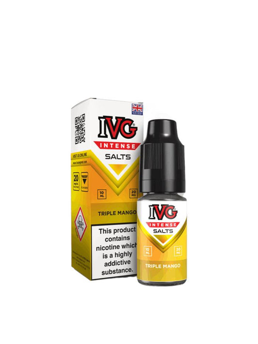 TRIPLE MANGO - UK - IVG INTENSE - 20mg LIQUID - 10 PACK