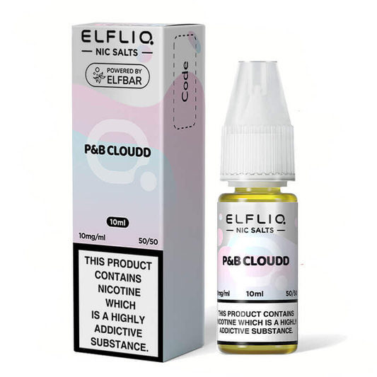 P&B CLOUDD- IE - ELFLIQ - 10mg LIQUID - 10 PACK
