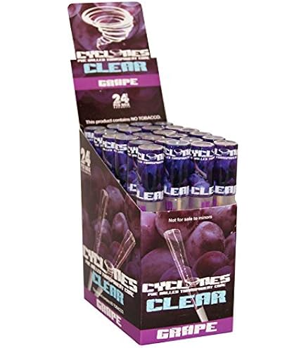 GRAPE - CONES - CYCLONES - 24 Pack