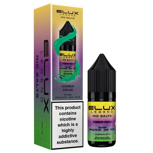SUMMER DREAM -  ELUX LEGEND - 10mg LIQUID - 10 PACK