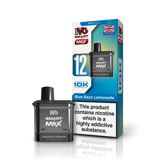 BLUEBERRY RAZZ LEMONADE - UK - IVG SMART MAX - POD - 5 Pack