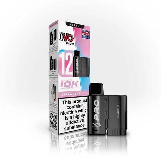 STRAWBERRY ICE - IE - IVG PRO POD - 5 Pack