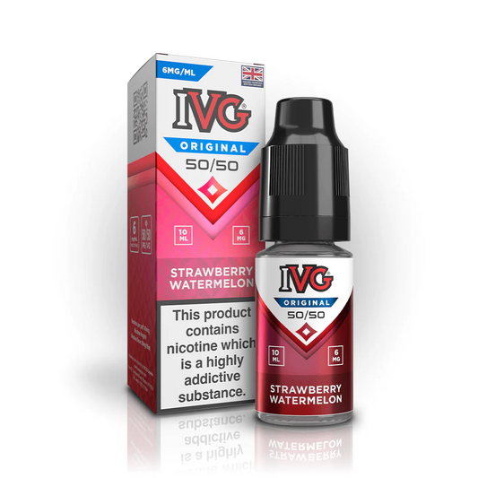 STRAWBERRY WATERMELON - UK - IVG INTENSE - 6mg LIQUID - 10 PACK