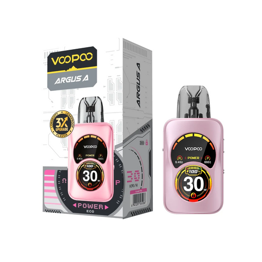 CRYSTAL PINK - ARGUS A - VOOPOO - KIT - 1 PACK