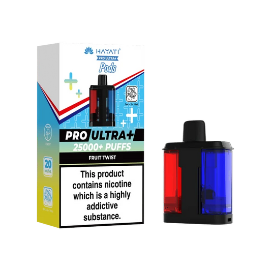 FRUIT TWIST - UK - HAYATI 25000 - POD - 5 Pack