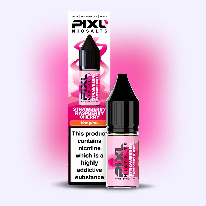 STRAWBERRY RASPBERRY CHERRY -  PIXL - 10mg LIQUID - 10 PACK