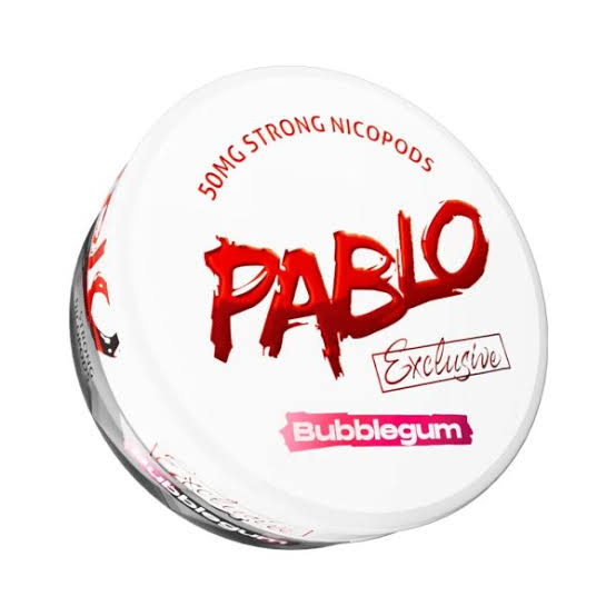 BUBBLEGUM - NICOTINE POUCH - PABLO EXCLUSIVE- STRONG - 10 Pack