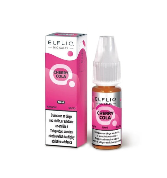 CHERRY COLA  - IE - ELFLIQ - 10mg LIQUID - 10 PACK