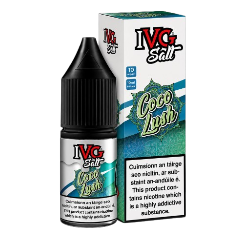 COCO LUSH - UK - IVG SALT - 10mg LIQUID - 10 PACK