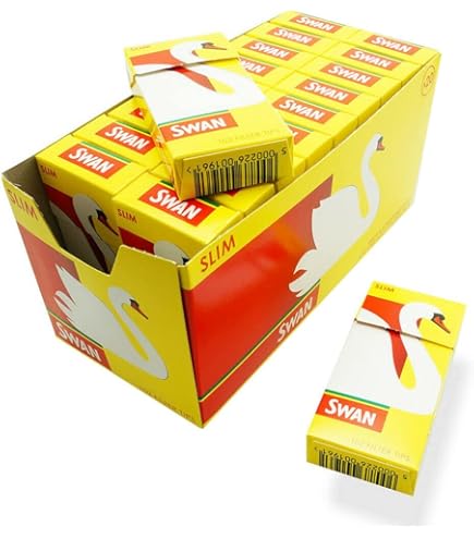 SLIM - FILTER TIPS - SWAN - 20 Pack