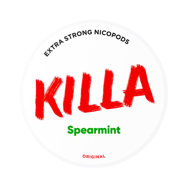 SPEARMINT - NICOTINE POUCH - KILLA - 10 Pack
