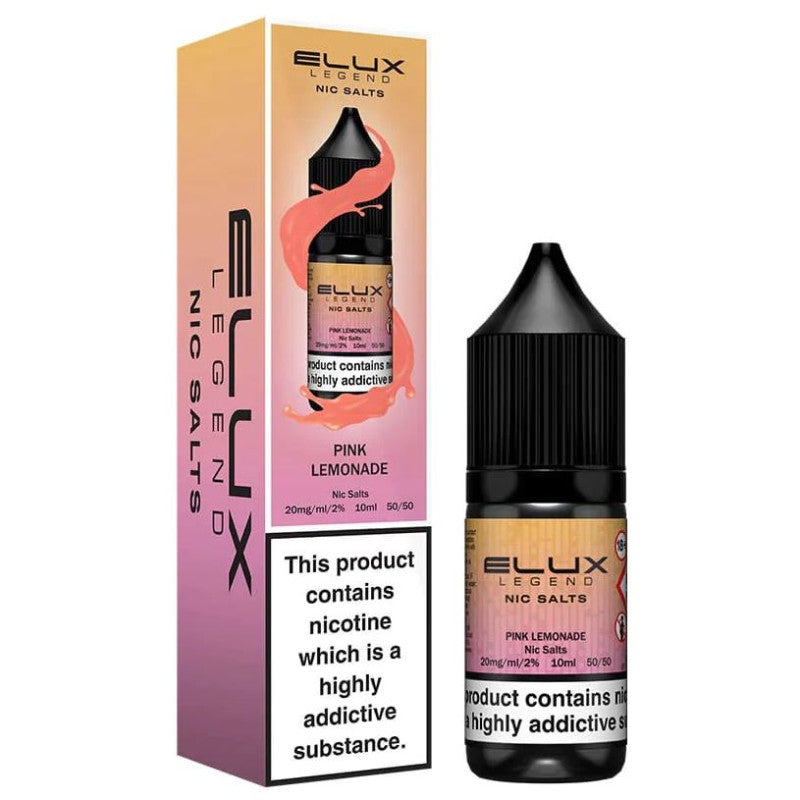 Pink Lemonade 10ml Nic Salt E-Liquid by Elux