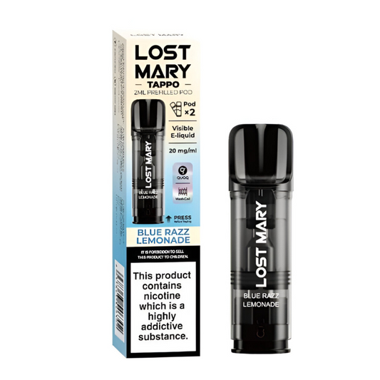 Lost Mary Tappo Pods Blue Razz Lemonade (Pack Of 10)