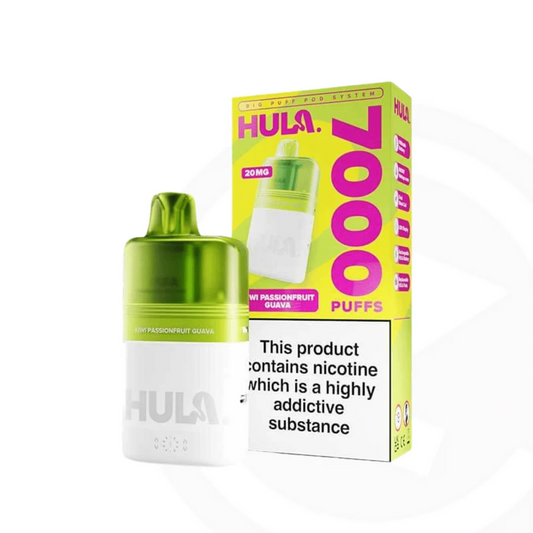 KIWI PASSIONFRUIT GUAVA - UK - HULA - KIT - 10 Pack